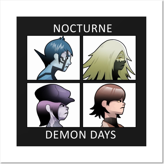 Nocturne - Demon Days Wall Art by SteveChopz